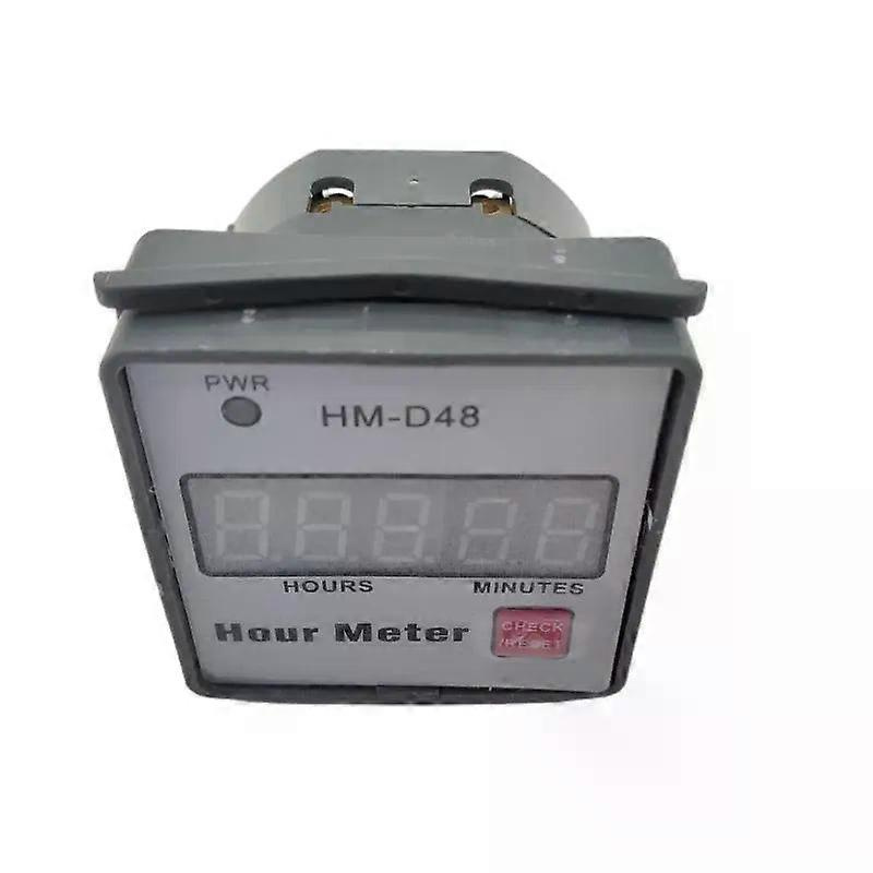 Betriebsstundenzähler Für Rasenmäher, Generatoren, Traktoren, Motoren Usw. Hm-d48 Betriebsstundenzähler 099999h Timer 220v Betriebsstundenzähler
