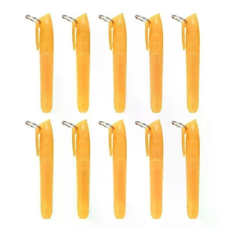 C90c 10 Stück Farbige Textmarker Mit Schräger Spitze, Metallringen, Schnelltrocknend, Für Scrapbooking, Journaling Und Kalender