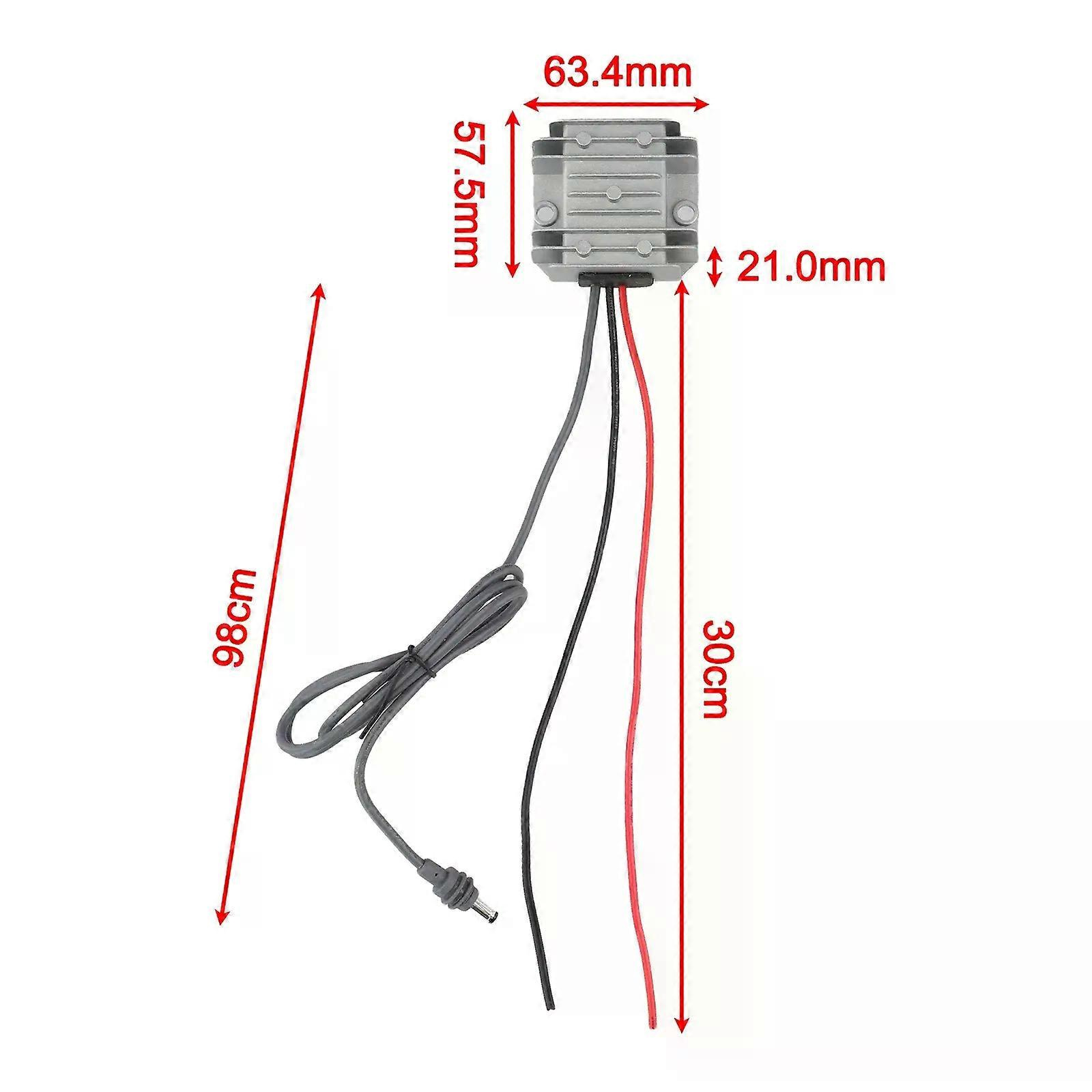 Gleichstromwandler 12/24 V Auf 30 V 35 A, Aluminiumgehäuse, Elektrischer Stromwandler Für Starlink Mini-stromkabel, Booster-stromkabel