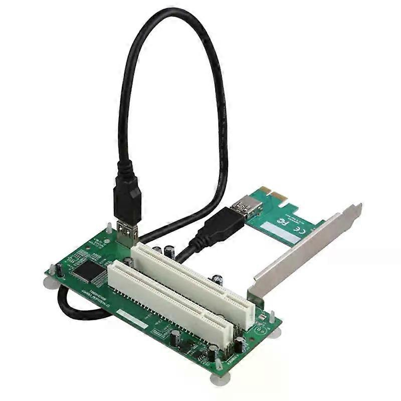 Desktop Pci-express Zu Pci Adapterkarte Pcie Zu Dual-pci-steckplatz Usb 30