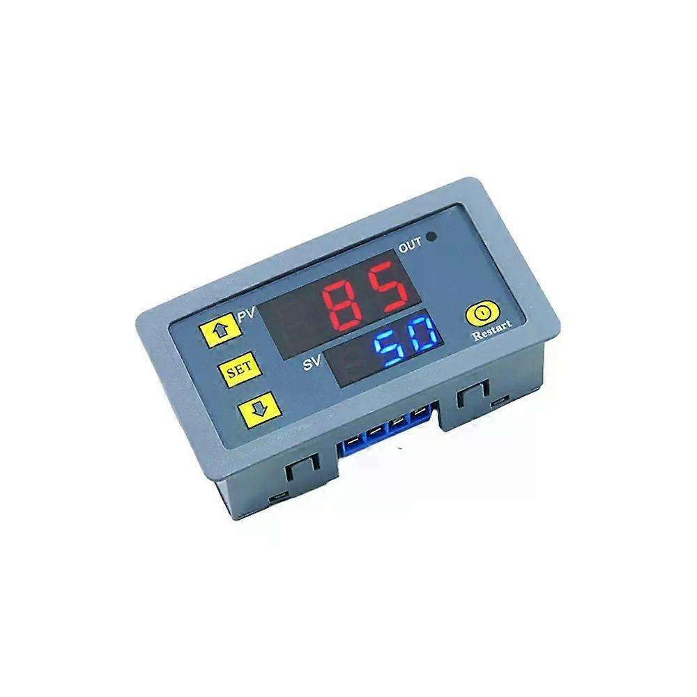 Digitales Zyklus-timer-relais T3230, 1 S–999 H, Dual-led-anzeige, Dc 12 V/24 V, Ac 220 V/110 V, Ein-/ausschaltverzögerung Für Industrielle Steuerung
