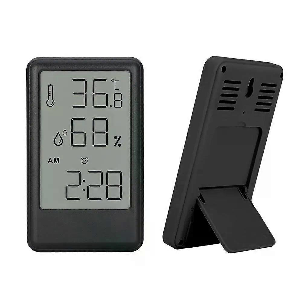 Elektronisches Thermometer/hygrometer Für Den Haushalt, Mini-thermometer, Elektronische Uhr, Haushaltsartikel