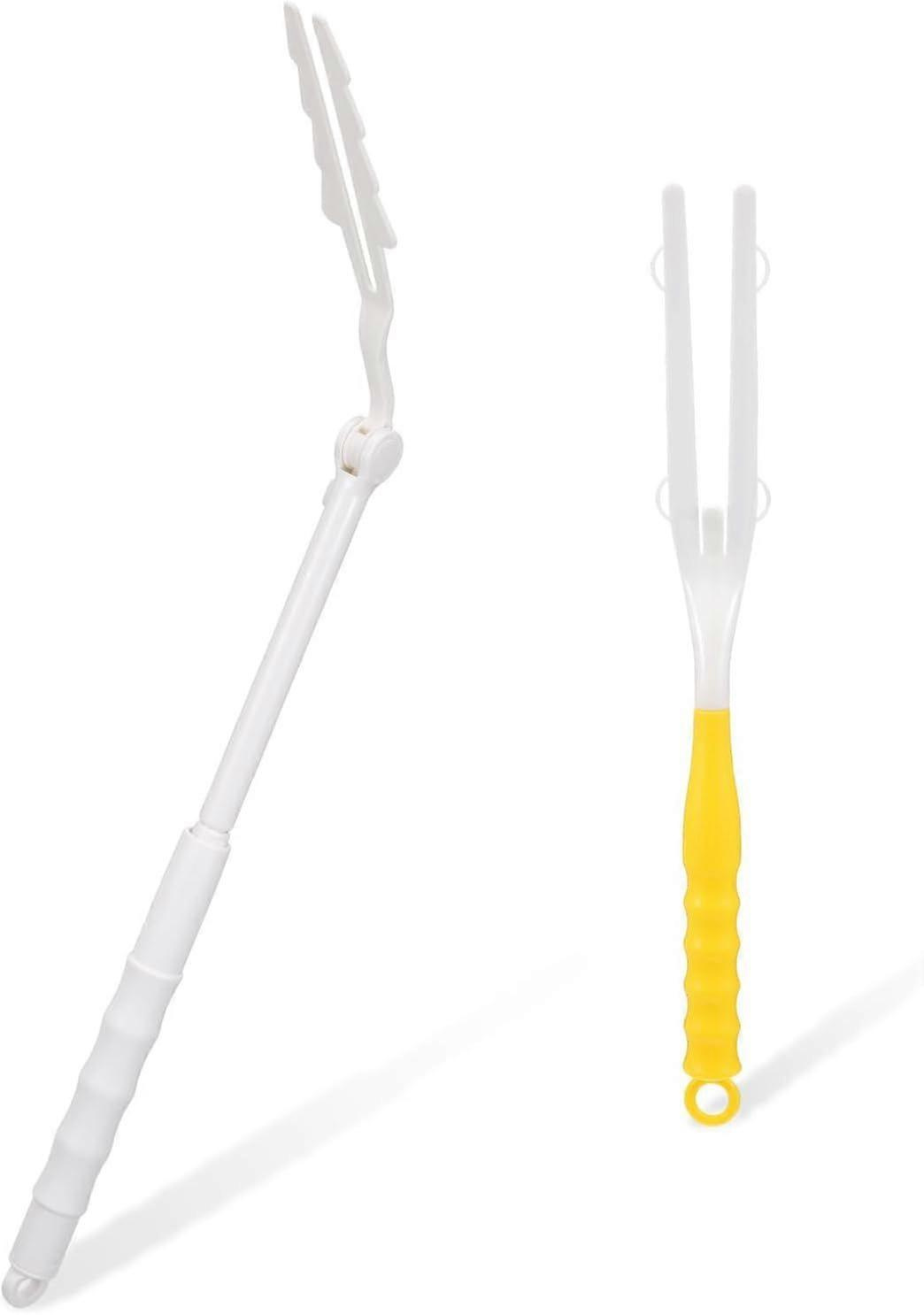 2 Ersatzgriffe, Kompatibel Mit Swiffer Staubwedel-nachfüllpackungen, Ausziehbarer Griff, Längenverstellbar (teleskopgriff + Kurzer Griff).