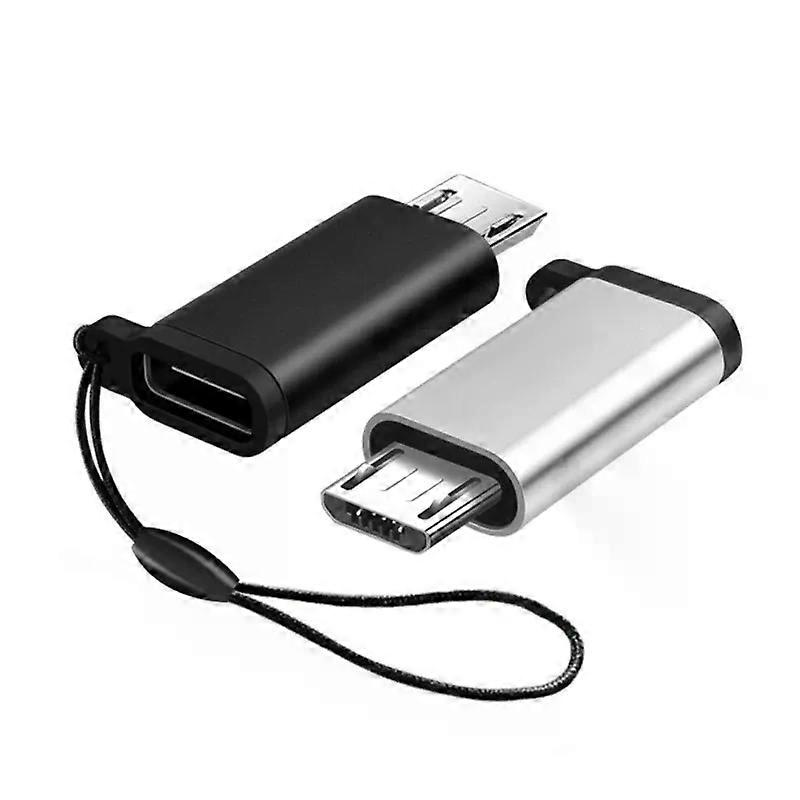 Handy-adapter Mit Trageschlaufe, Tragbarer Usb-c-auf-micro-usb-adapter, Usb-konverteranschluss, Unterstützt Datensynchronisierung Und Laden