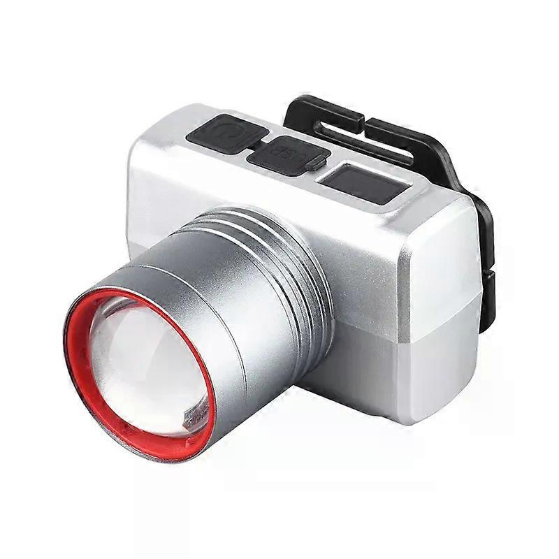 Joaxor Led-stirnlampe, Wiederaufladbar, Zoombar, Wasserfest, Superhelle Stirnlampe