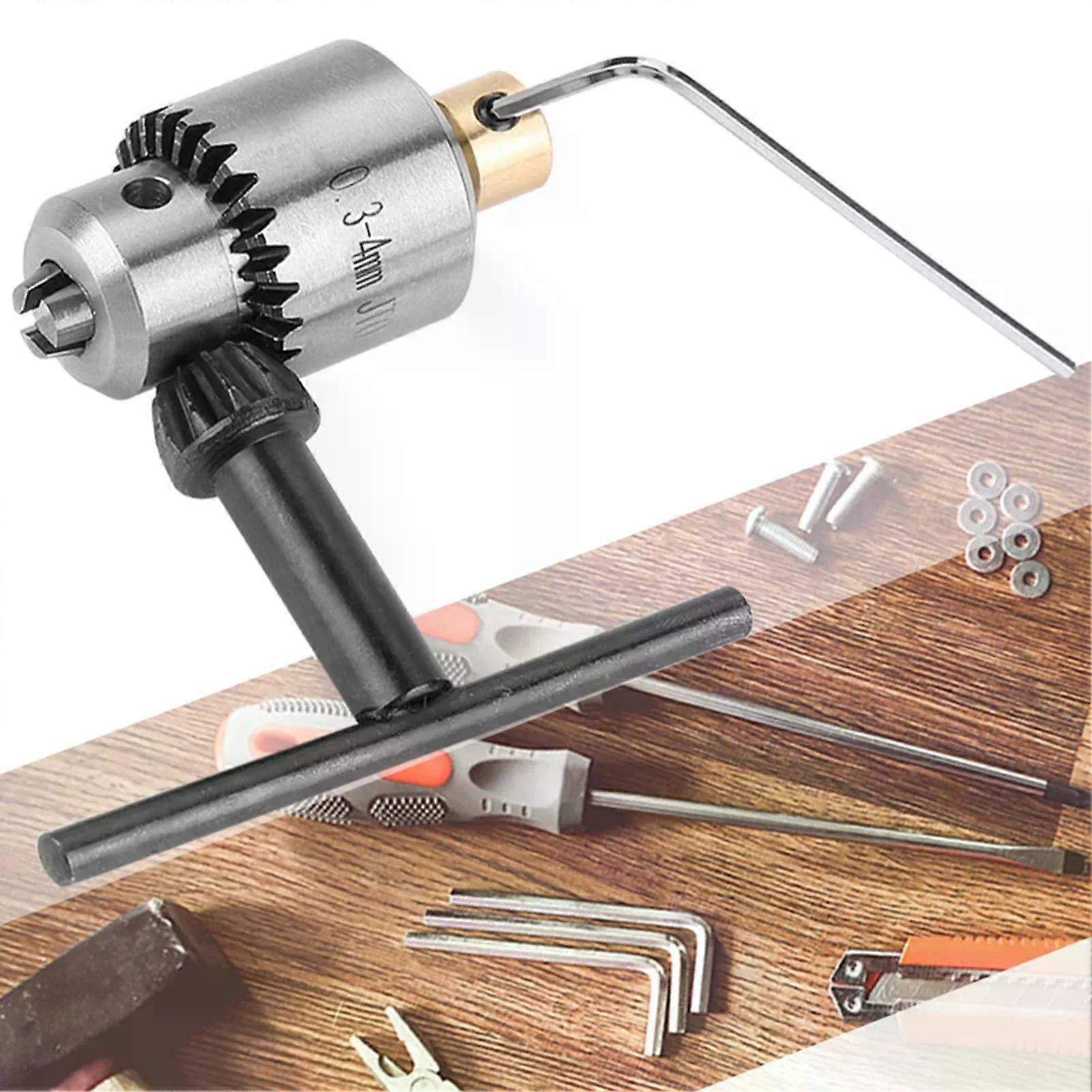 Kegelbohrfutter 03-4 Mm Jto Mit Kegelaufnahme Und Spannschlüssel Für Drehbank Und Bohrmaschine