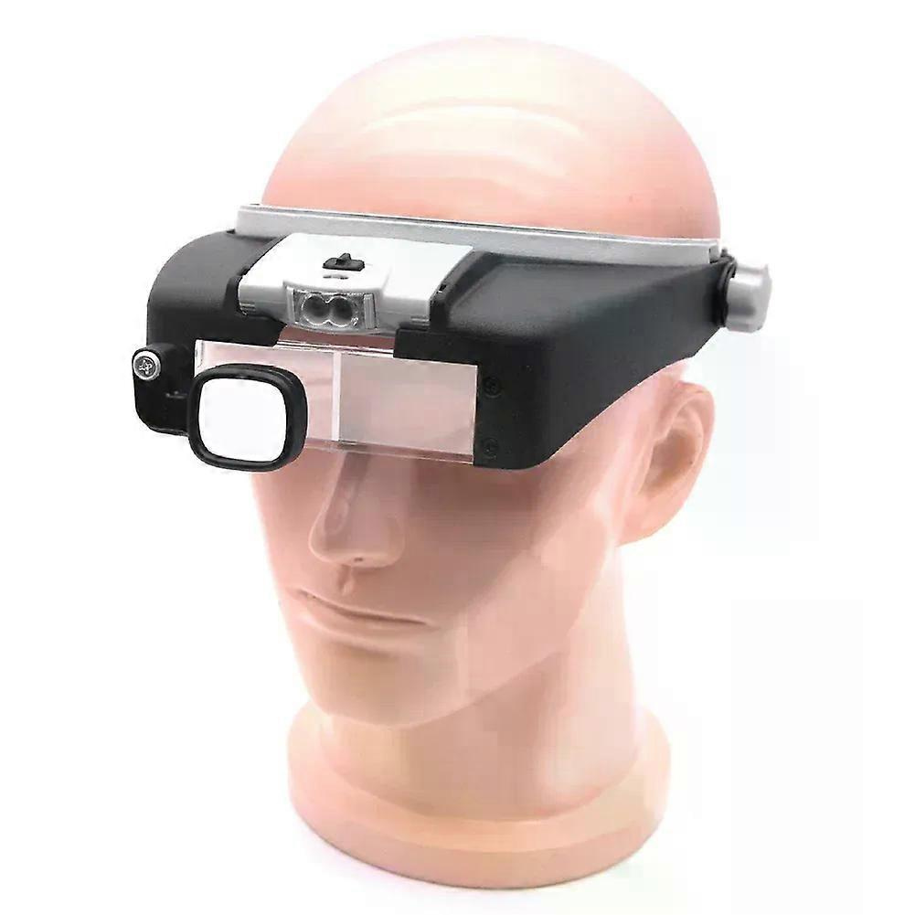 Kopfmontierte Vergrößerungsbrille 15x, 15x, 6x, 8x, Lupenhelm-vergrößerungsglas, Multifunktionale Tragbare Vergrößerungsbrille Für Lese- Und Reparaturarbeiten