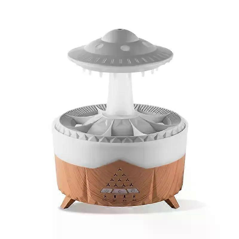 Luftbefeuchter In Tropfenform (ufo-form) Mit Timer (2/4/8 Stunden), Farbigem Nachtlicht, Aromatherapie-diffusor Für Ätherische Öle – Das Perfekte Geschenk Für Zuhause Oder Schlafzimmer