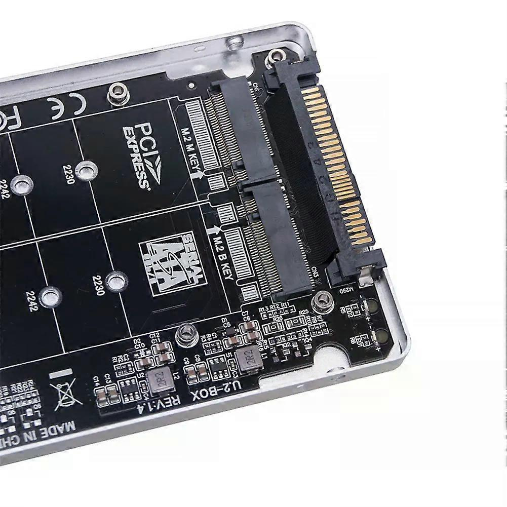 M.2 Ssd Auf U.2 Adapterkarte, M.2 Nvme Sata-bus Ngff Ssd Auf Pci-e U.2 Adapter Mit Gehäuse, M.2 Nvme Ssd Auf U.2 Sff-8639 Adapter