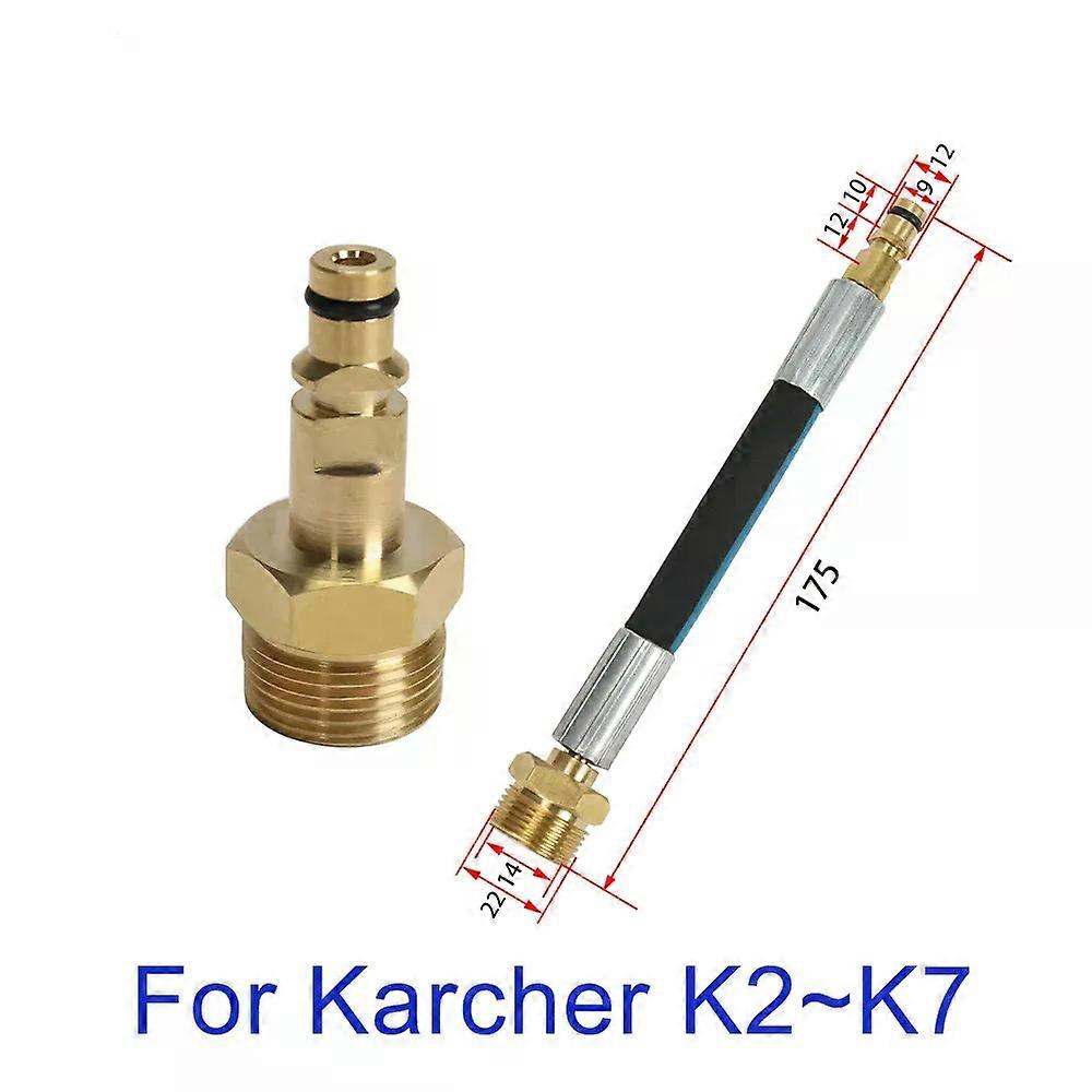 M22 Schlauchadapter Hochdruckreinigerpistolen-schlauchadapter M22 Anschlussstück Für Kärcher Hochdruckreiniger Der K-serie