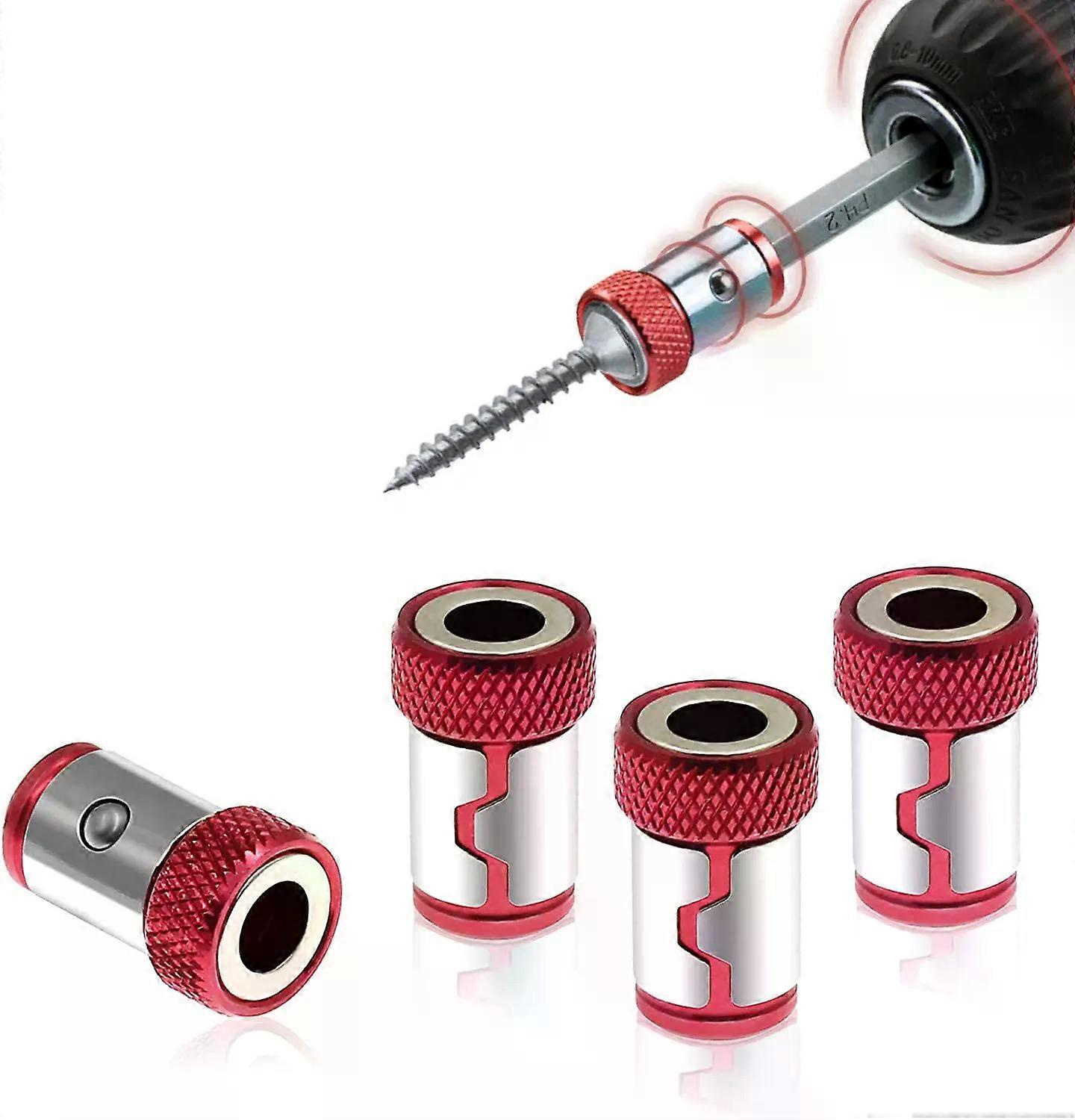 Magnetring Für 1/4-zoll-metallschraubendreherbits Mit 635-mm-schaft, Korrosionsbeständig, Leistungsstarker Magnetring