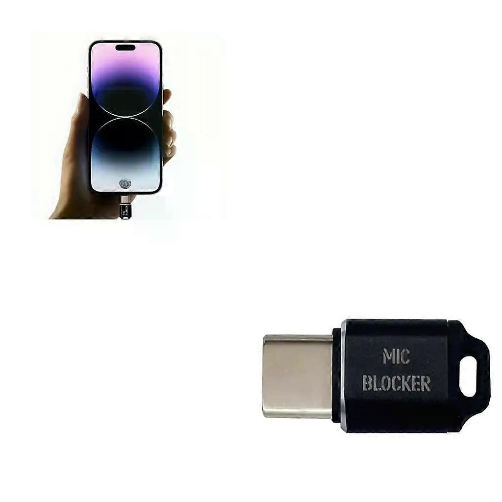 Mikrofonsperre Usb-c-mikrofonblocker Umfassende Kompatibilität Zuverlässiger Schutz Für Ihre Privatsphäre Schützen Sie Ihre Gespräche