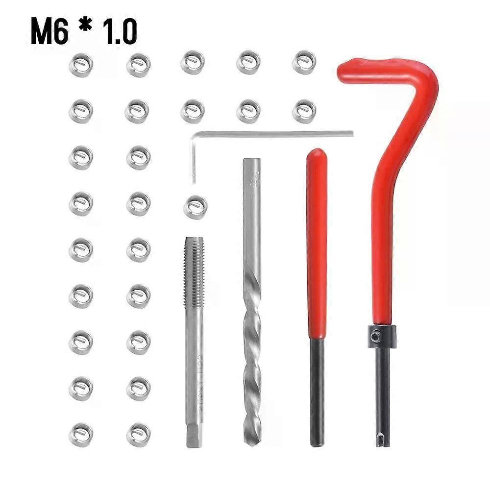 Metrisches Gewindereparaturset M5 M6 M8 M10 M12 M14 Helicoil Car Pro Coil Werkzeug