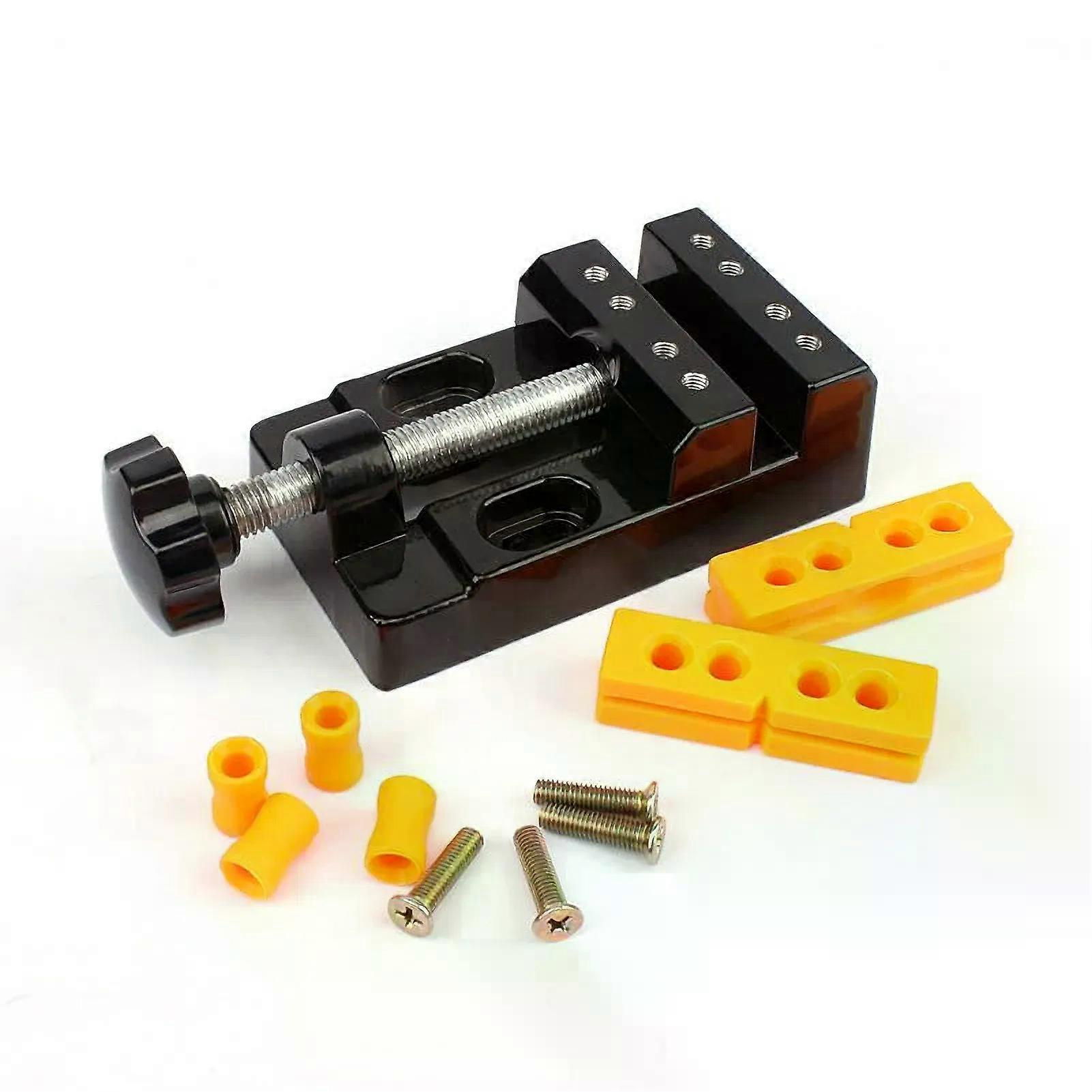Mini-flachzwinge 57 Mm, Multifunktions-werkbankzwinge, Mini-bohrmaschinen-schraubstock, Werkzeug Für Heimwerkerarbeiten, Holzbearbeitung, Basteln Und Schnitzen