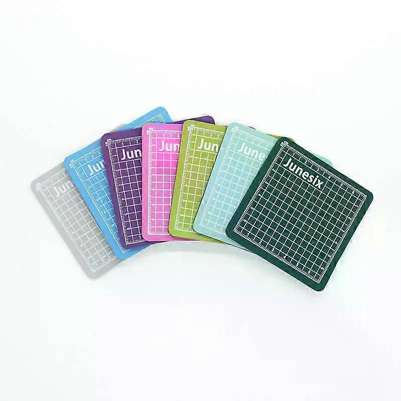 Mini-schneidematte 8 Cm X 8 Cm, Pvc-schneidebrett, Schneidematte, Graviermatte, Zubehör Für Bastelarbeiten