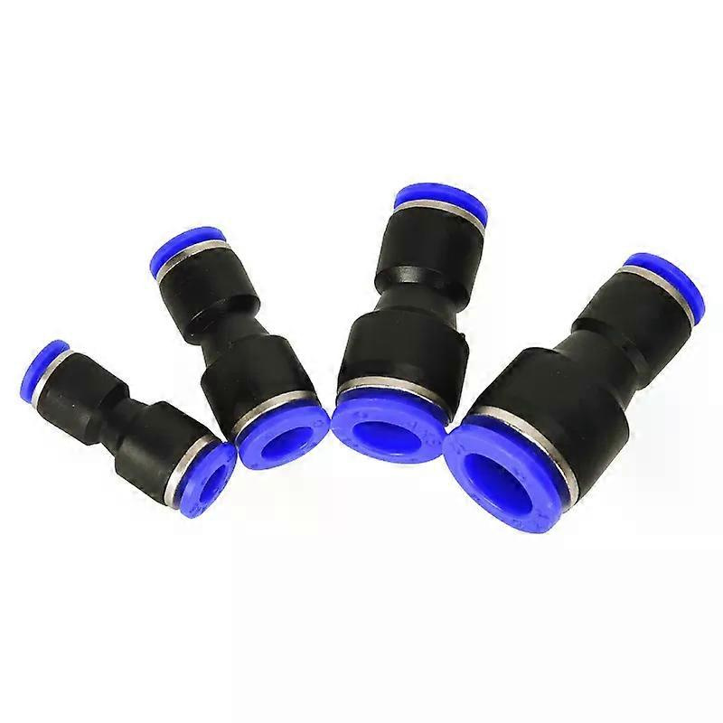 Pneumatik-fittings, Kunststoffverbinder, Pu/pg, 4 Mm, 6 Mm Bis 8 Mm, 10 Mm, Luft-/wasserschlauch, Steckverbinder, Gerade, Gas-schnellkupplungen