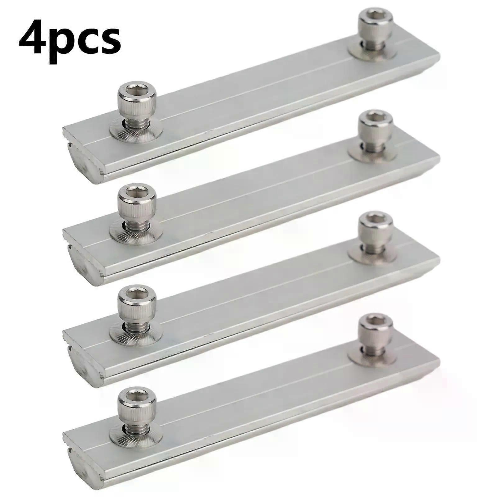 Profilverbinder Für Solarmodulschienen, Aluminium-montageverbindung, Photovoltaik-halterung, Führungsschienenverbinder, 14 Cm