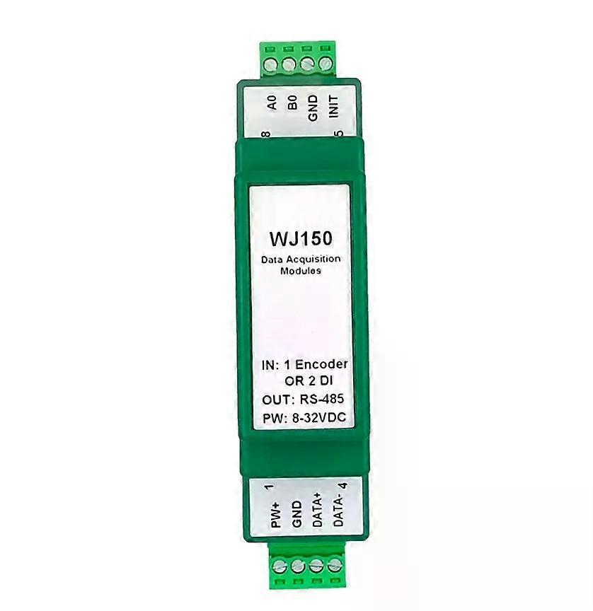 Rs485 1-kanal-encoder-impulssignalzähler Oder 2-kanal-di-hochgeschwindigkeitszähler Modbus Rtu-modul
