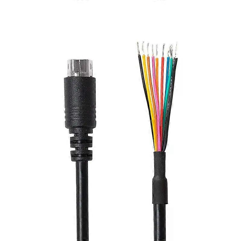 Scu-28 10-poliges Mini-din-anschlusskabel Für Lineare Verstärker (offene Drähte) Für Yaesu Ftdx-10, Ftdx-1200, Ft-450 Und Ft-950