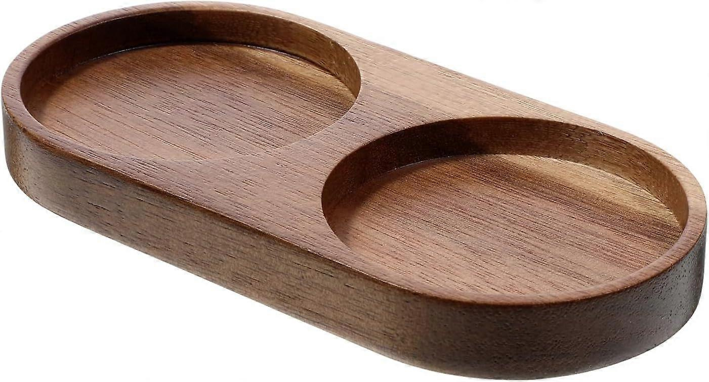 Salz- Und Pfeffermühlen-ablage, Salz- Und Pfefferhalter, Ablage Aus Akazienholz, Passend Für Viele Mühlen Und Streuer, Zubehör Für Mühlen