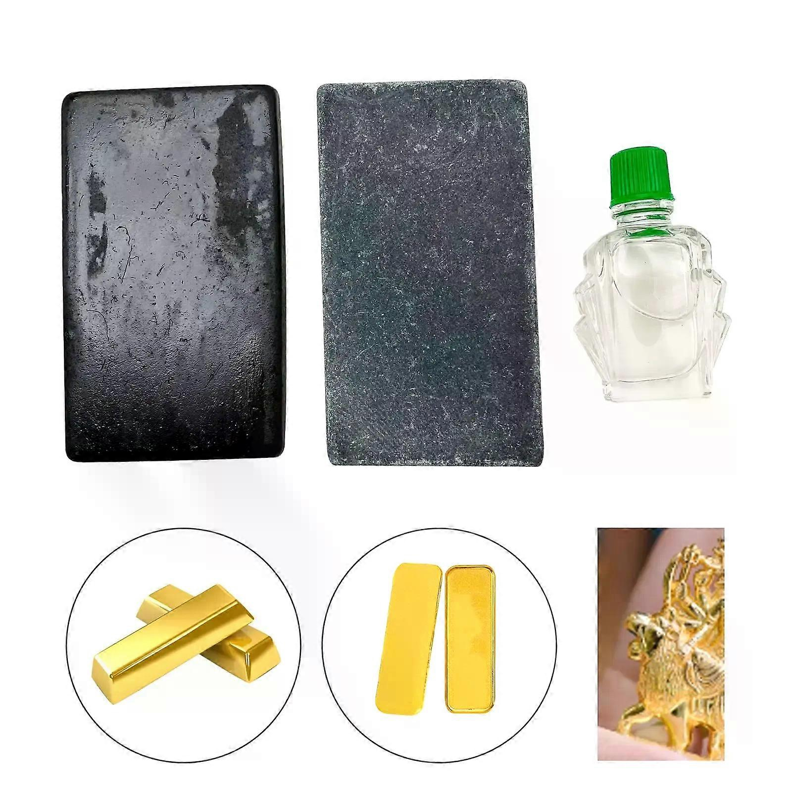 Schmuck-goldprüfgerät Mit Säuretest-set (10k, 14k, 18k, 22k) – Praktischer Goldprüfstein