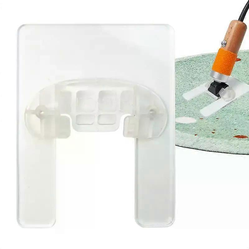 Scherführung Für Teppichtrimmer, Teppichtufting-halterung, Acryl-schermaschinenbasis, Transparent, Hält Teppich Einheitlich Für Zuhause