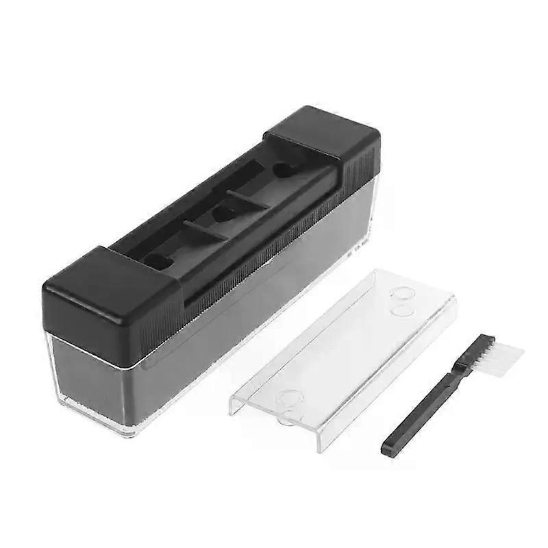 1 Set Antistatische Reinigungsbürste Aus Carbonfaser-samt Für Plattenspieler Und Schallplatten (lps/vinyl)