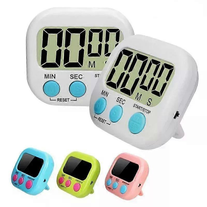 Sportlicher Heimwecker, Elektronischer Küchenwecker, Digitaler Chronometer, Magnetisches Lcd-display, Stoppuhr, Countdown-erinnerungswerkzeug, Eierwecker