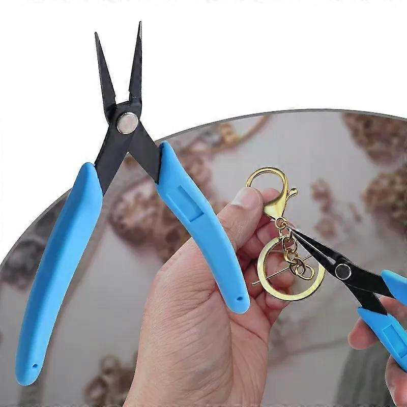 Spitzzange 57 Aus Kohlenstoffstahl Mit Glatten Backen Und Komfortablen Griffen Für Die Schmuckherstellung