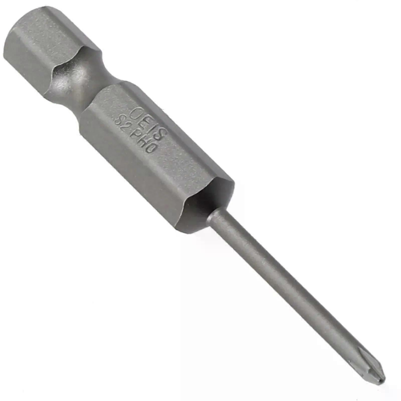 1 Stück 50 Mm 1 4 Sechskantschaft-schraubendreherbit Für Elektrische Bohrmaschinen Ph00 Ph0 Ph1 Ph2 Magnetischer Schraubendreherbit Steckschlüssel Elektrowerkzeuge