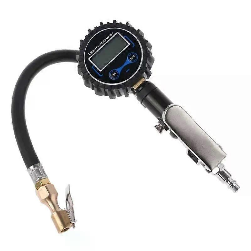 1 Stück Digitaler Reifenfüller Mit Manometer, 200 Psi Luftanschluss Für Lkw/auto/fahrrad