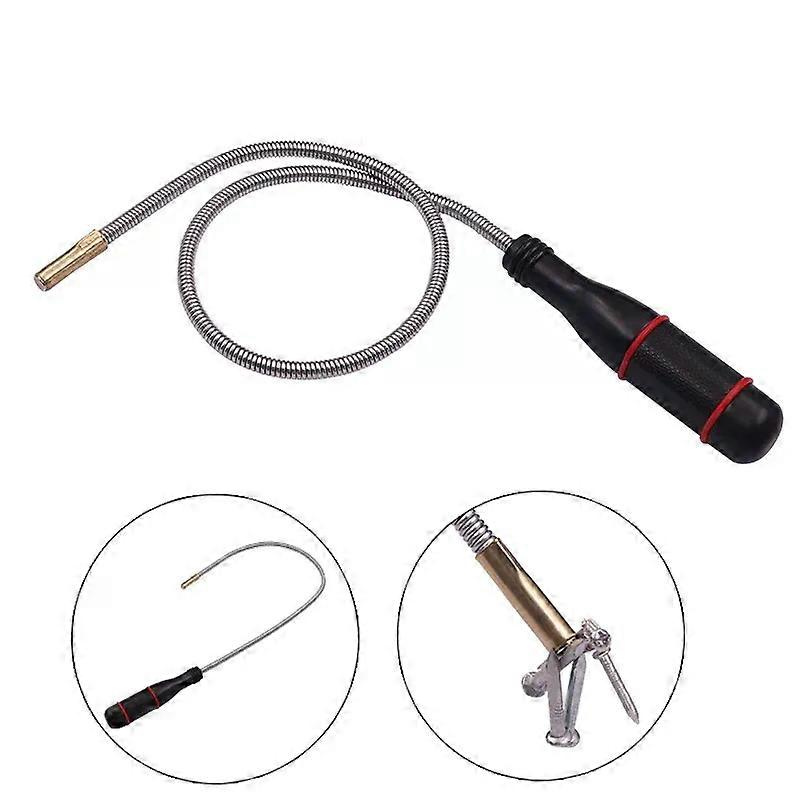 Stück Faltbarer Magnetstab, Praktisches Werkzeug Zum Aufnehmen Von Muttern, Ausziehbarer Stab Für Enge Stellen, Autoreparaturwerkzeugteile