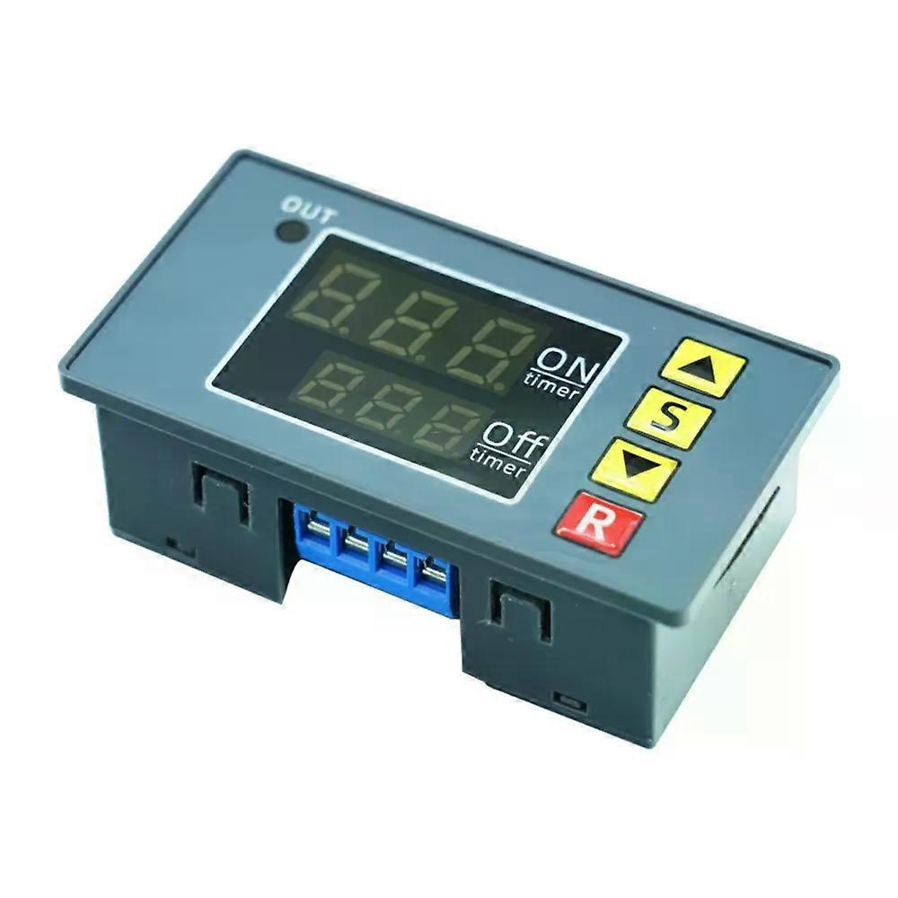 T3231 Led-digital-zeitverzögerungsrelais, Dc 12v 24v, Ac 110v 220v, Zyklus-timer-steuerschalter, Einstellbarer Zeitverzögerungsschalter
