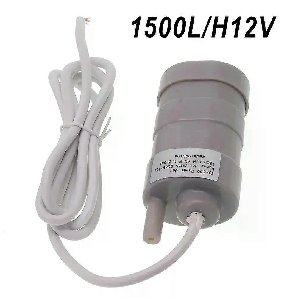 Tauchpumpe 12v Dc 1500l/h Pumpe 12 Volt Wasserpumpe Für Wohnwagen, Camping, Garten, Aquarium, Fischbecken, Springbrunnen