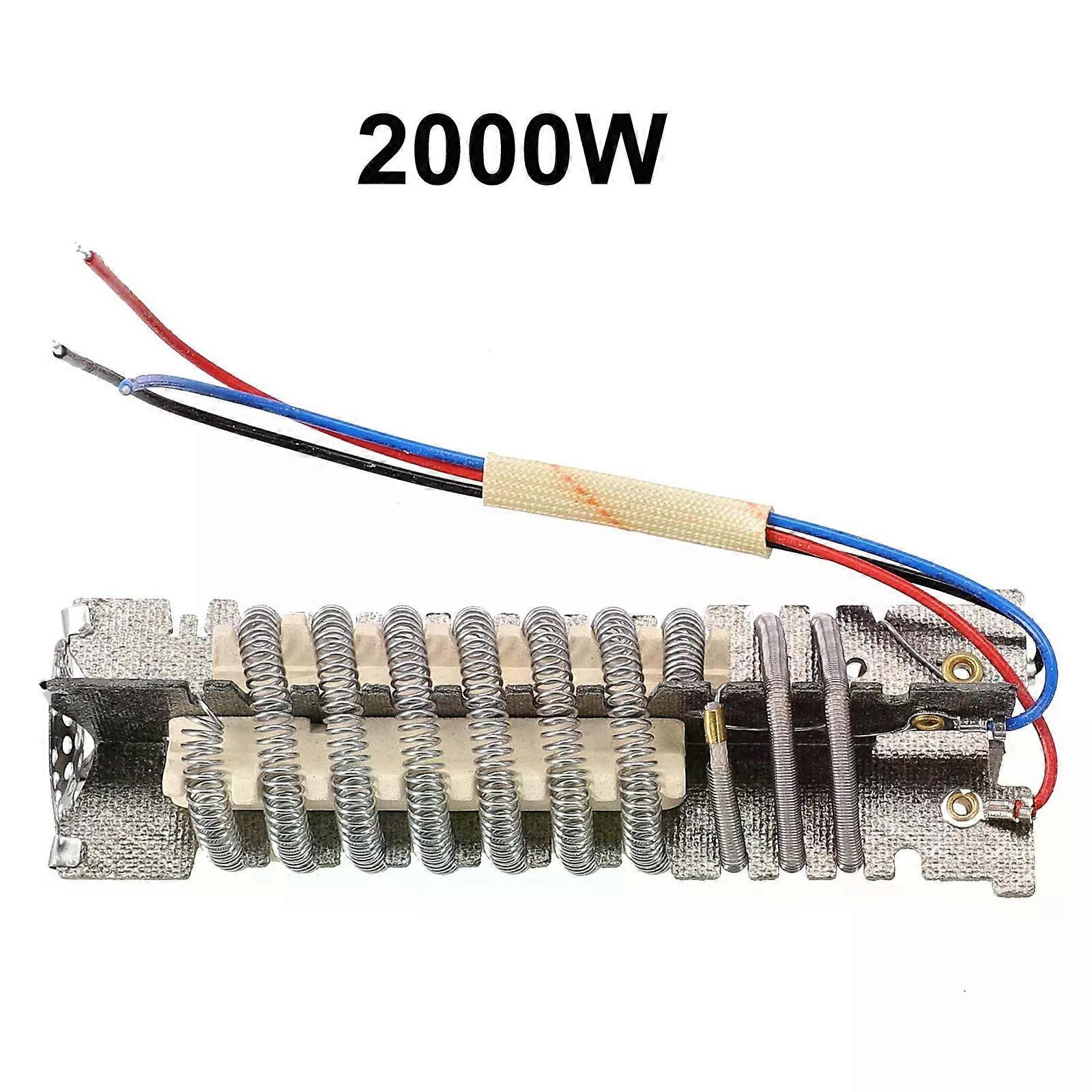 Tragbares Heißluft-heizelement, Heizkern, 1 Stück, 2000 W, 220–230 V, Keramikheizung, Heißluft-reparaturmaschine, Löten, Drei Drähte