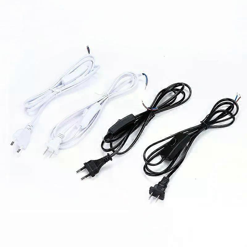 Us/eu-stecker 303 220v Netzkabel Mit Schalter, Us/eu-verlängerungskabel, Wechselstrom 220v, Tischsteckdose, 18 M
