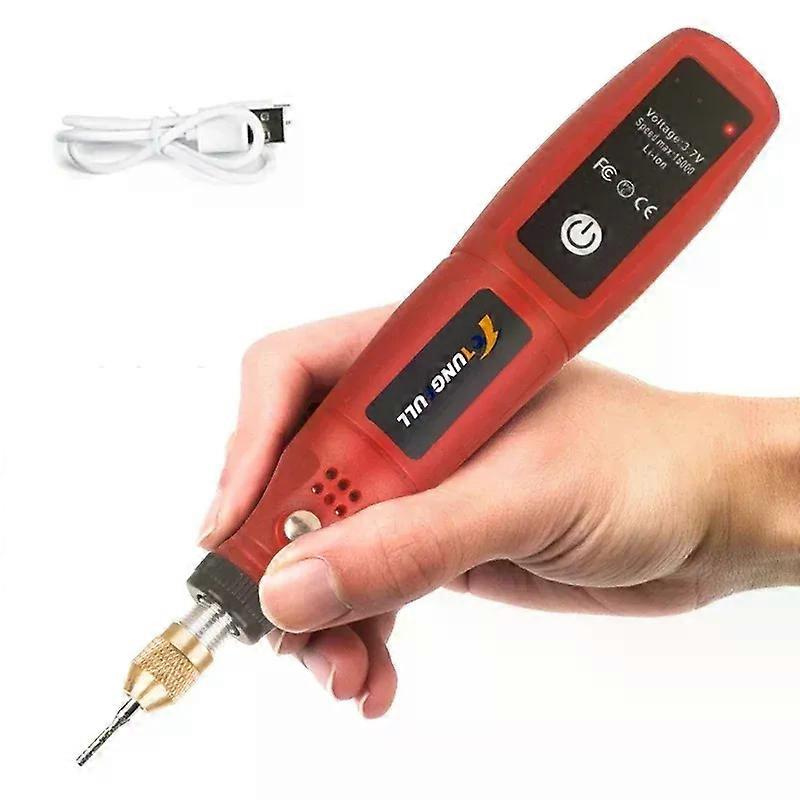Usb-akku-minibohrmaschine, Rotationswerkzeug, Elektrische Bohrmaschine, Holzbearbeitungs-gravierstift, Elektrisches Rotationswerkzeug Für Schmuck, Metall Und Glas