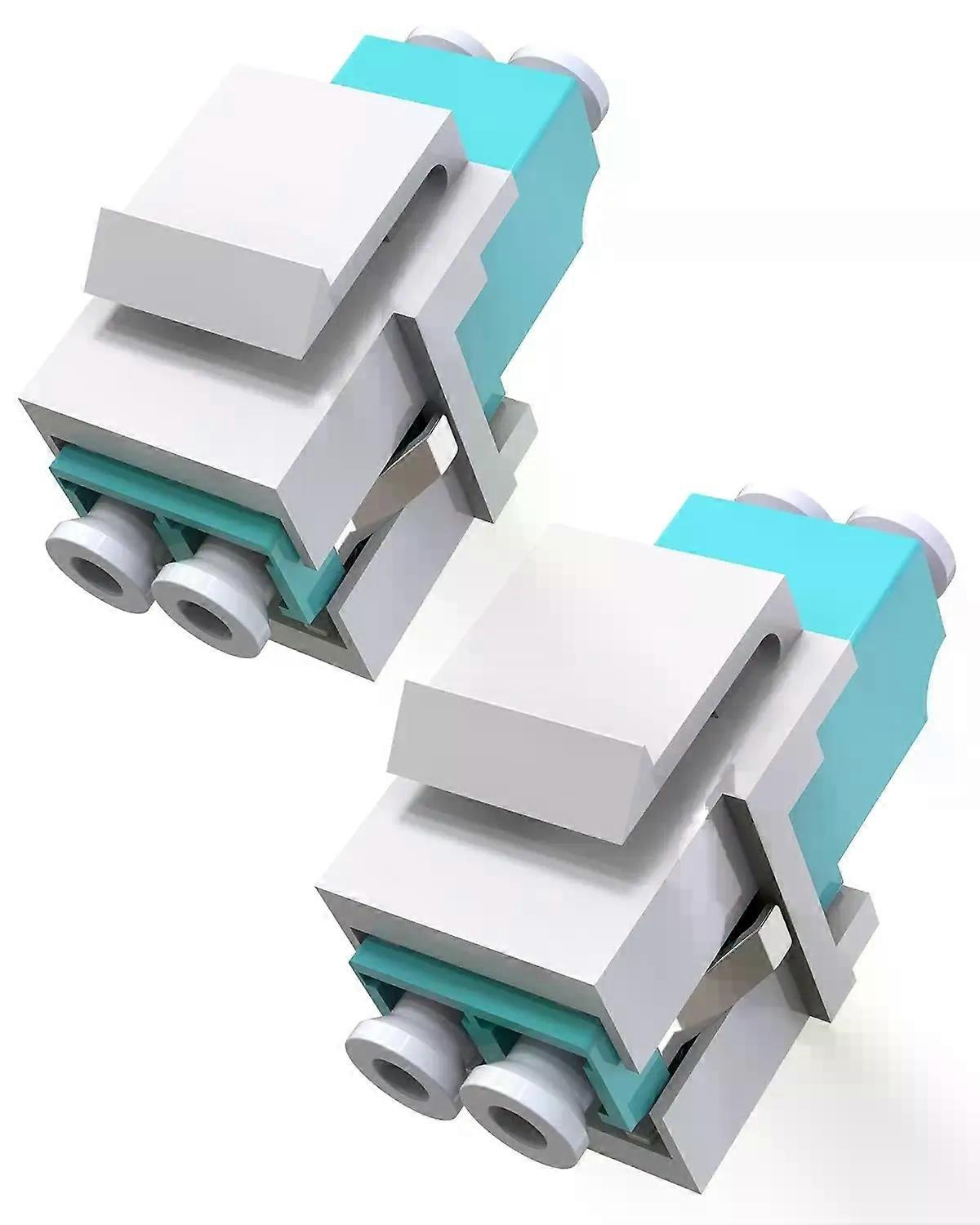 Vandesail Lc-lwl-keystone-kopplerbuchse Upc-duplex Om3/om4-kompatibel Lc-zu-lc-multimode-koppler