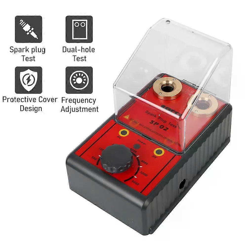 Kfz-zündanlagentester (220 V/110 V), Zündkerzentester, Doppellochanalysator, Zündkerzenanalysegerät, Diagnosegerät