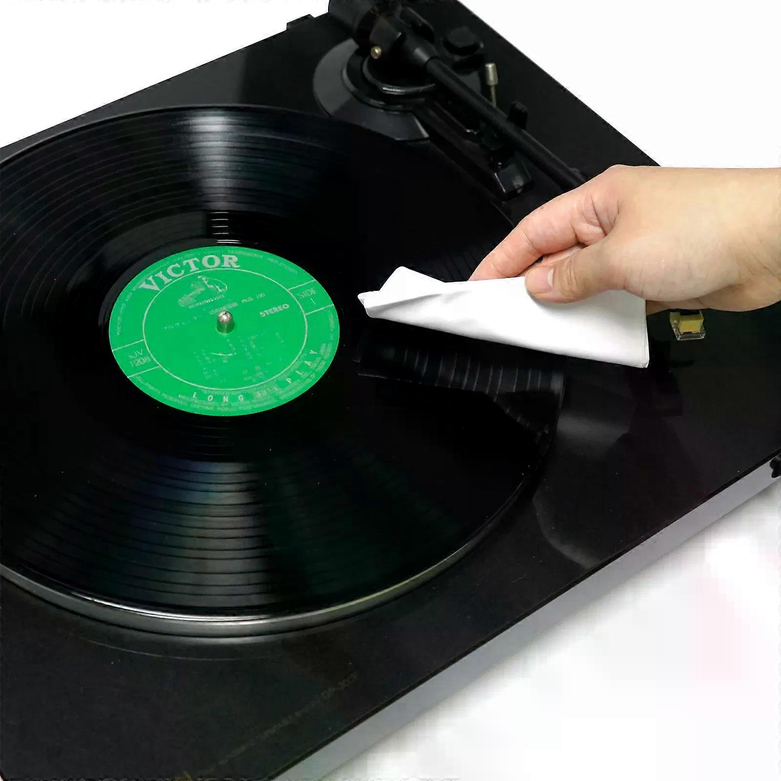 5 Antistatische Mikrofasertücher Zur Reinigung Von Schallplatten Und Plattenspielern