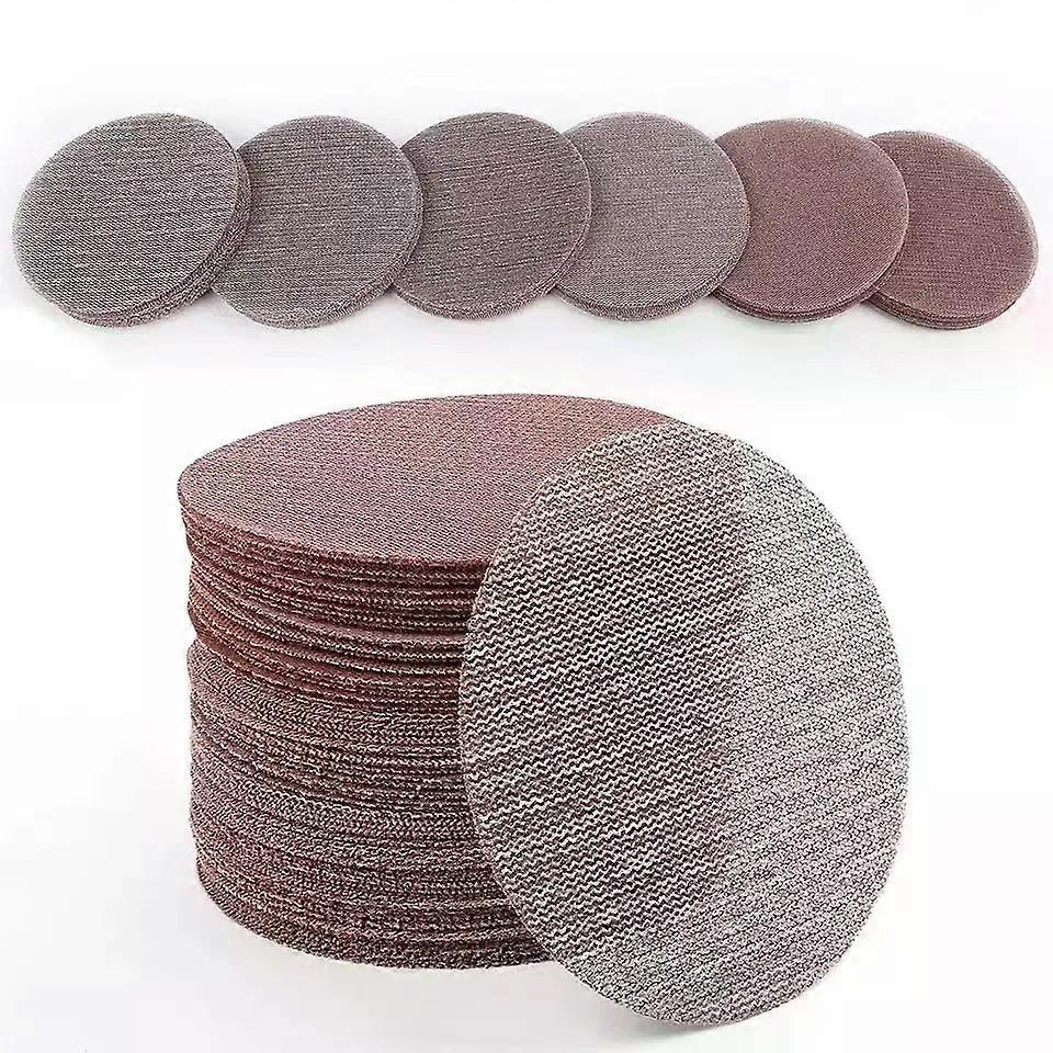 15 Stück 150 Mm (6 Zoll) Runde, Staubfreie Schleifscheiben Mit Anti-verstopfungs-funktion – Effiziente Staubentfernung – Ideal Für Detailarbeiten Und Metallbearbeitung