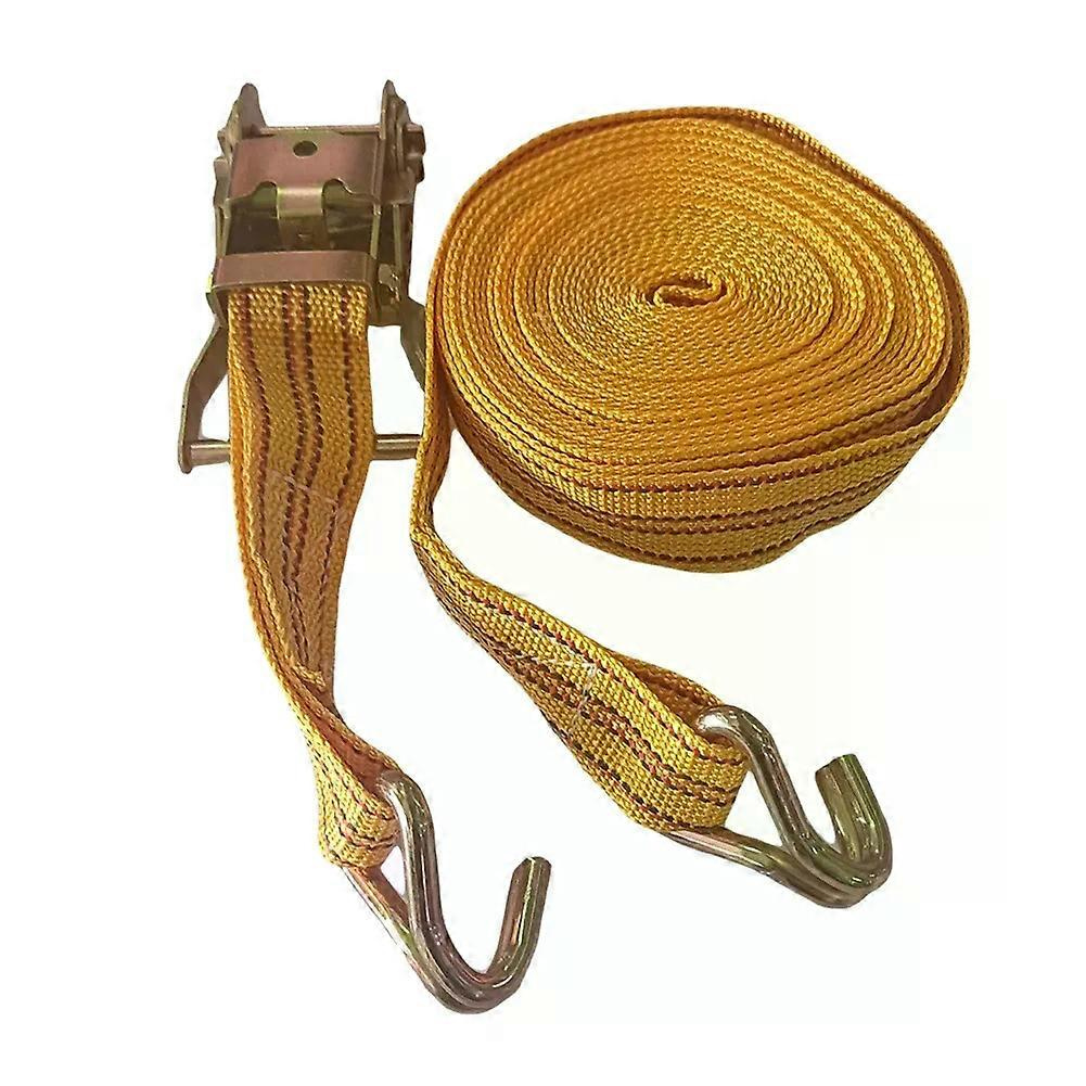 Lastwinde, Abschleppseil 3/6/8/10 Meter, Kfz-spanngurt, Gurtspanner, 40-mm-ratschengurt, Verstärktes Lkw-spannseil, Befestigungselement