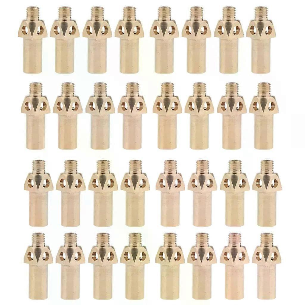 32 Stück Robuste Premium-messing-erdgasdüsen/propangas-ersatzdüsen/düsen