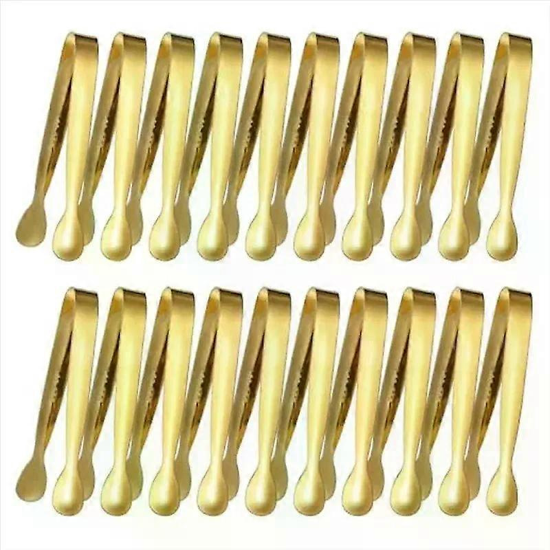 Kleine Goldene Servierzange Aus Edelstahl, Mini-appetizer-greifer, Buffetzange Aus Metall, Vielseitig Einsetzbar In Der Küche