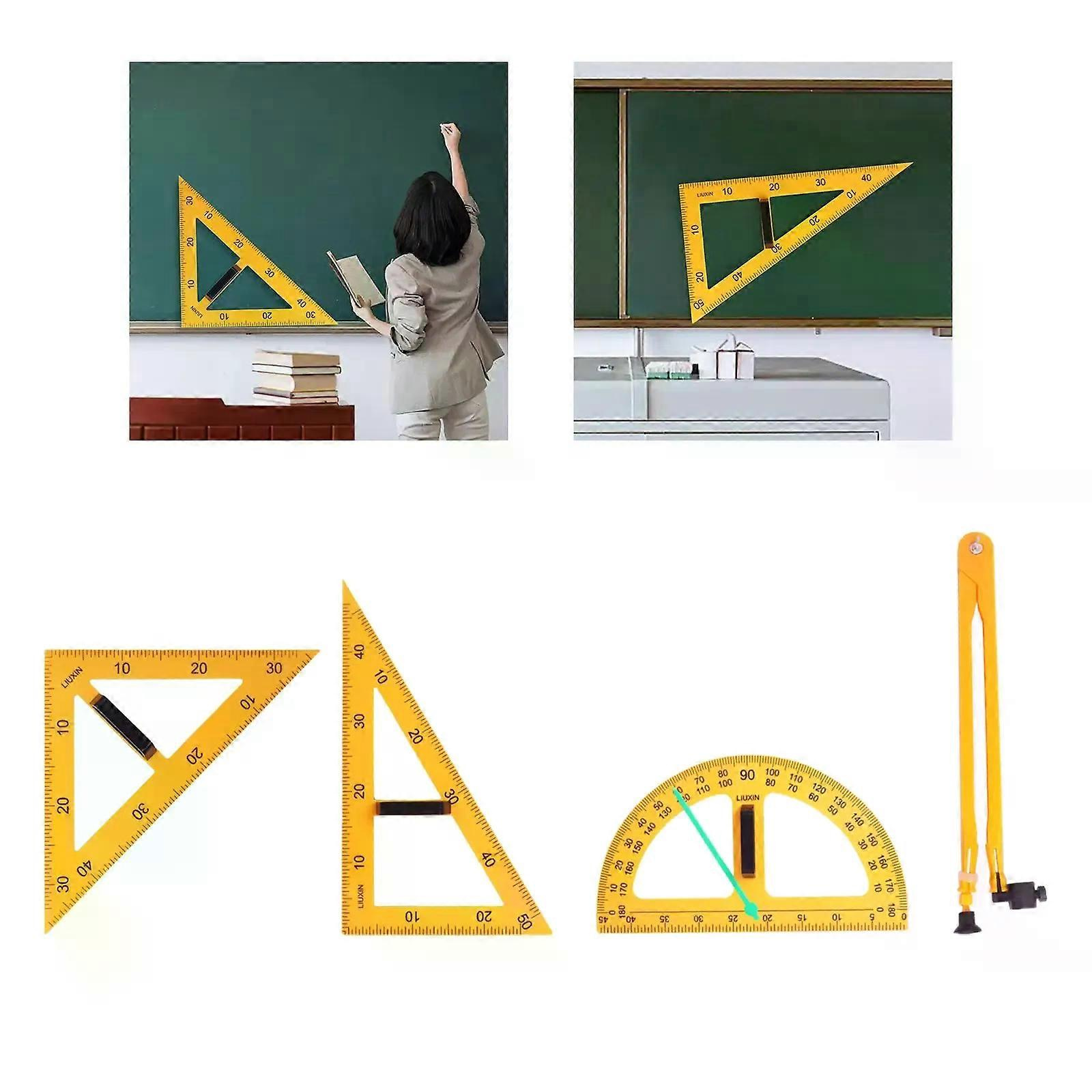 Multifunktions-lehrlineal Für Mathematik Und Geometrie Im Zeichenunterricht