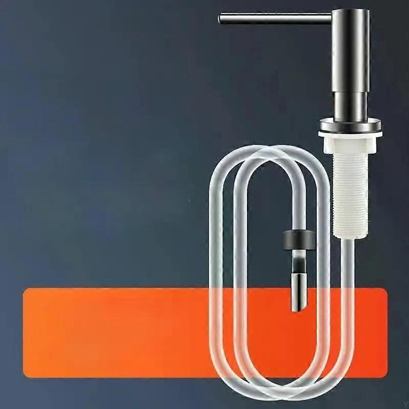 Einbau-seifenspender Für Die Küche Mit Verlängerungsrohr, Spülbecken-seifenspenderflasche Aus Kunststoff Für Die Küchenspüle