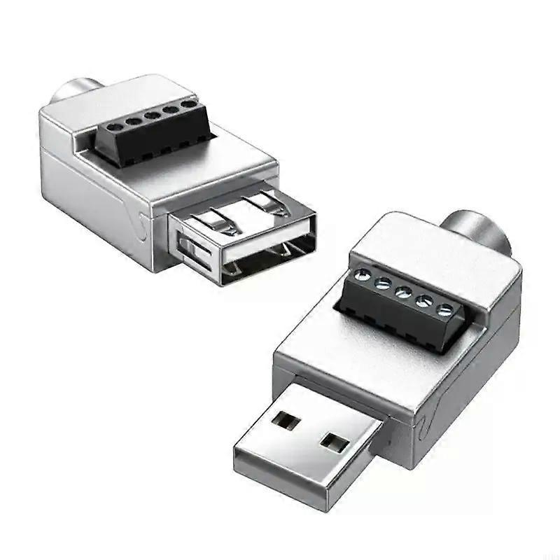 Usb-anschlussblockadapter, Usb 20 Steckermodul, Lötfreie Schraube, Ersatz Für Ladekabel