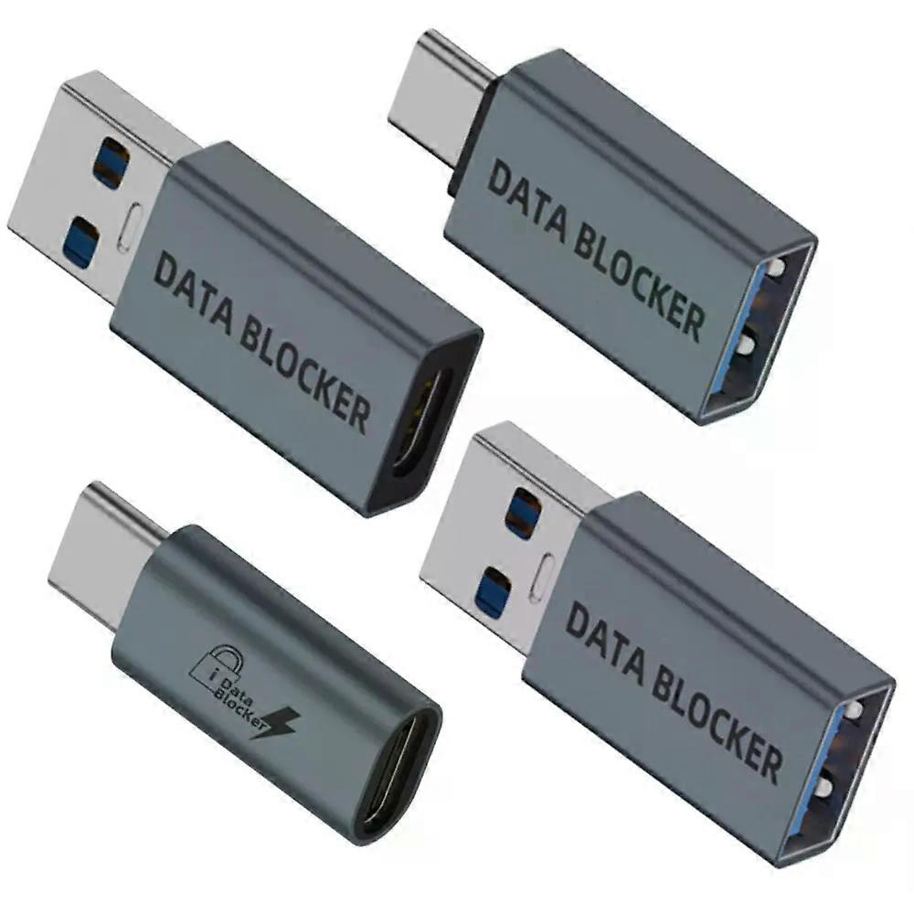 Usb-datenblocker – Anti-hacking-schutz – Nur-laden – Praktischer Datensynchronisierungsblocker – Usb-schutz Für Unterwegs – Schutz Vor Datenschutzlecks