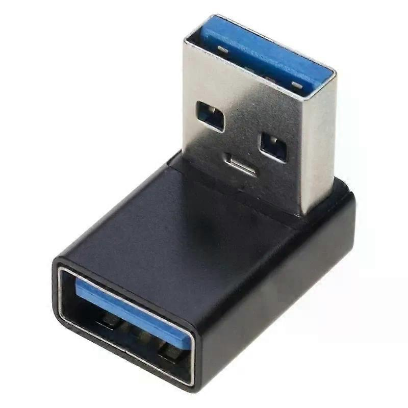 Usb 30 Stecker Auf Buchse 90 Grad Winkelverlängerungsadapter Usb-anschluss Nach Oben Datensynchronisation Für Laptop Pc Usb-lüfter