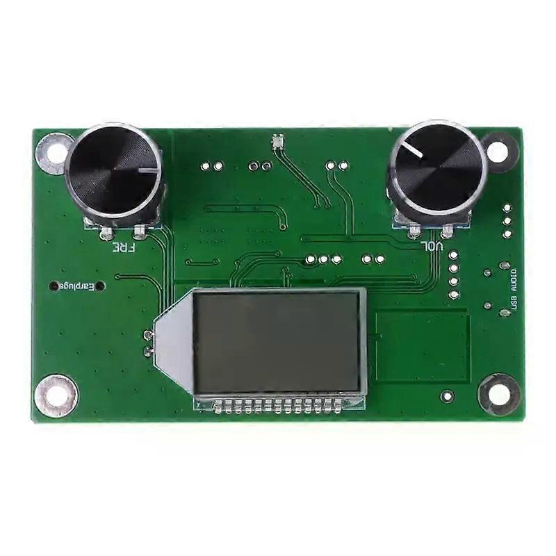 Aktualisiertes 87-108mhz Dsp&pll Lcd Stereo Digital Fm Radio Empfängermodul + Serielle Steuerung